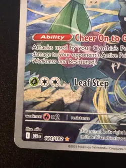 Pokemon - Destined Rivals - Cynthia’s Roserade 184/182 PACK FRESH!!! - Image 5