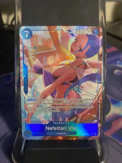 Nefeltari Vivi (Alternate Art) - The Azure Sea's Seven (OP14) - Image 1