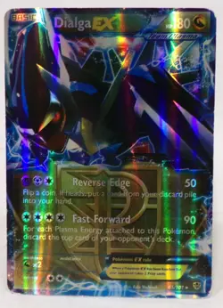 Pokemon TCG 2013 Basic Team Plasma Dialga EX 65/101 Card - Image 1