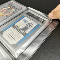 Graded Card Slab Binder Pages for Storage & Display, Compatible with 40 Clear - Image 5