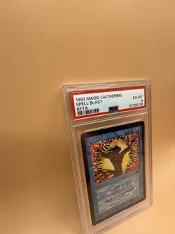 Spell Blast – MTG Beta (1993) – PSA 6 EX-MT – Magic the Gathering - Image 2