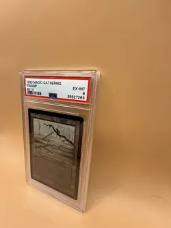 Swamp (C) – MTG Beta (1993) – PSA 6 EX-MT – Magic the Gathering - Image 3