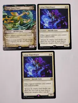Adept Watershaper x3 MTG, Lorwyn Eclipsed, Rare, NM - Image 2