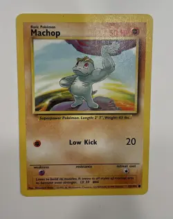 Pokemon TCG Machamp Base Set 8/102 Holo Unlimited Holo Rare - Image 4