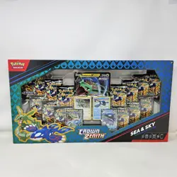Pokemon Sea and Sky Collection Box - Sealed - 14 Crown Zenith Booster Packs - Image 1