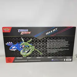 Pokemon Sea and Sky Collection Box - Sealed - 14 Crown Zenith Booster Packs - Image 4