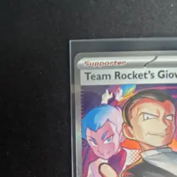 Pokemon TCG Team Rocket's Giovanni 238/182 SV10 Destined Rivals Holo SIR EN - Image 3