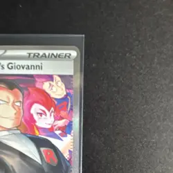 Pokemon TCG Team Rocket's Giovanni 238/182 SV10 Destined Rivals Holo SIR EN - Image 4