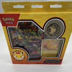 Pokemon Day 2026 Box Pikachu Promo Coin Booster Packs English TCG - Image 1
