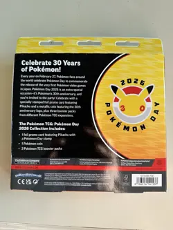 Pokemon TCG: 2026 Pokemon Day Collection Factory Sealed - Image 2