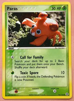Paras~Cute Pokemon Cards~ Clay Art Collection~ Yuka Morii Gallery - Image 1