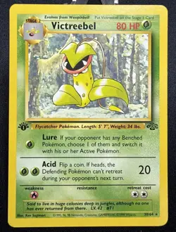 Victreebel 30/64 (1st Edition) Pokemon Jungle -(NM) 1999 - Image 1