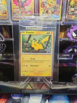Pikachu 025/165 - 2025 Holiday Advent Calendar Sealed Promo - Pokemon TCG (NM) - Image 1