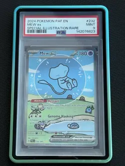 Pokemon TCG: Mew EX 232/091 - Special Illustration Rare - Paldean Fates - PSA 9 - Image 3