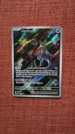 Pokemon TCG Mewtwo 052 SV: Scarlet & Violet Promo Cards Promo Holo 130 HP EN - Image 4