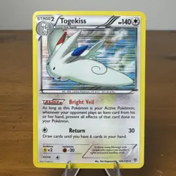 Togekiss 104/135 Holo Rare Plasma Storm Pokemon Holo Lightly Played - Image 1