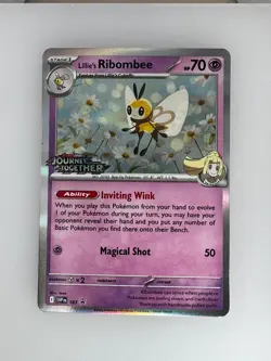 Pokemon Scarlet & Violet Promo Lillie's Ribombee (Prerelease) [Staff] 183 - Image 1