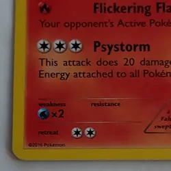 2x Delphox 13/124 Pokemon TCG XY Fates Collide Holo Rare NM - Image 4
