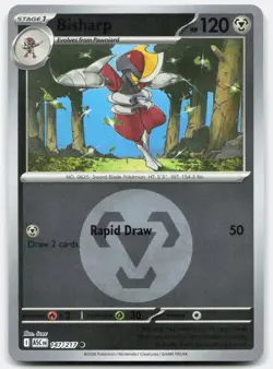 Bisharp (Energy Symbol Pattern) Common Ascended Heroes 147/217 NM/M Pokemon - Image 1