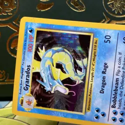 Gyarados Holo Rare 6/102 1999 Pokemon Base Set English WOTC MP - Image 3
