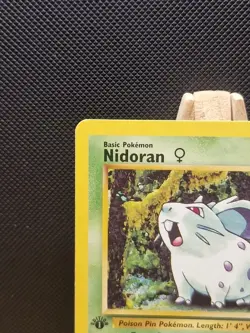 Pokemon 1999 WOTC 1st Edition Jungle Nidoran F 57/64 - Near Mint - Image 3