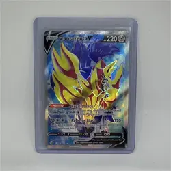 Pokemon Zamazenta V 163/172 Swsh09 Brilliant Stars Ultra Rare Full Art Holo EN - Image 1