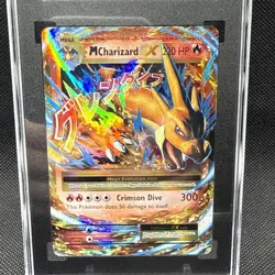 Pokemon 2016 M Charizard EX XY Evolutions 13/108 SGC 10 Gem Mint - Image 3