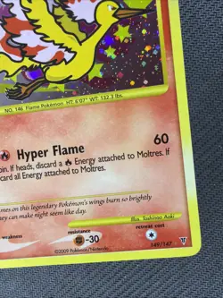 Pokemon TCG Moltres LV.33 149/147 Supreme Victors Holo NM/LP - Image 5