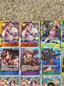 One Piece TCG Card Lot of 40 Rare Secret SR Promo Leader Foil - Image 2