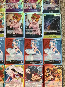 One Piece TCG Card Lot of 40 Rare Secret SR Promo Leader Foil - Image 4