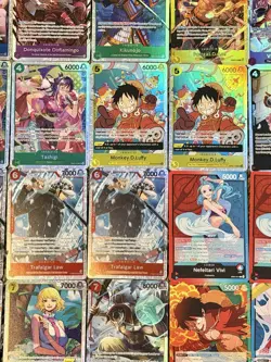 One Piece TCG Card Lot of 40 Rare Secret SR Promo Leader Foil - Image 5