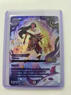 Disney Lorcana - Pocahontas - Peacekeeper (Iconic) 241/204 Winterspell - Image 1