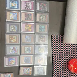Konami Yu-Gi-Oh! TCG 18-Card Foil Lot 1st/Limited - Image 1