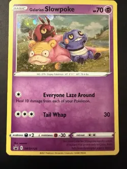 Galarian Slowpoke SWSH126 SWSH: Sword & Shield Promo Cards Holo - Image 1