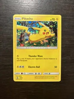 Pokemon TCG Pickachu Promo Card SM04 2016 NM/LP - Image 1