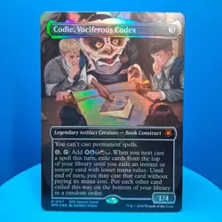 Codie, Vociferous Codex (Borderless) Special Guests Foil - Image 1
