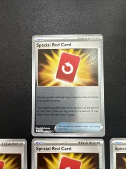Special Red Card 082/086 - Uncommon - Pokemon TCG: Chaos Rising - English NM x7 - Image 2