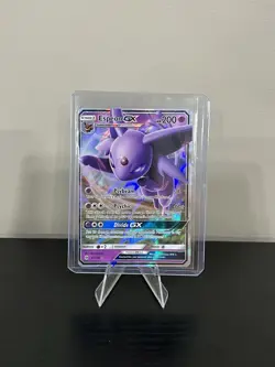 Pokemon TCG Espeon GX Holo Ultra Rare Card 2017 Sun & Moon Base Set 61/149 - Image 1