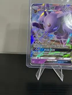 Pokemon TCG Espeon GX Holo Ultra Rare Card 2017 Sun & Moon Base Set 61/149 - Image 4
