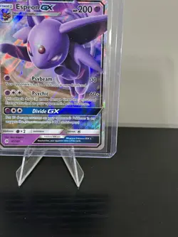 Pokemon TCG Espeon GX Holo Ultra Rare Card 2017 Sun & Moon Base Set 61/149 - Image 5