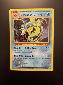 Pokemon TCG - Gyarados - XY Evolutions Holo Rare 34/108 NM - Image 1