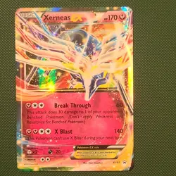 Pokemon Xerneas EX XY07 XY Holo Promo EX English 2014 Basic 170 HP - Image 1