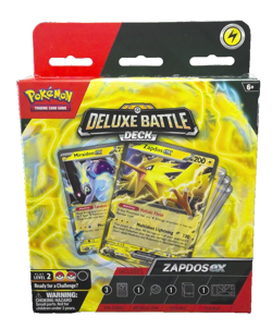 Pokemon Trading Cards - Deluxe Battle Deck - ZAPDOS EX (60-Card Deck, Deck Box+) - Image 1