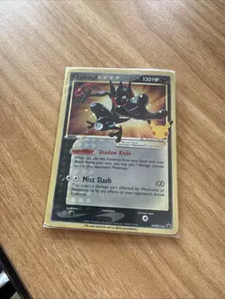 Greninja Gold Star SWSH144 - Celebrations PROMO Pokemon Card Sealed - clean - Image 1