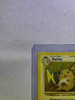 Pokemon Raichu Fossil Holo Rare 14/62 Unlimited Italian 1999 LP - Image 2