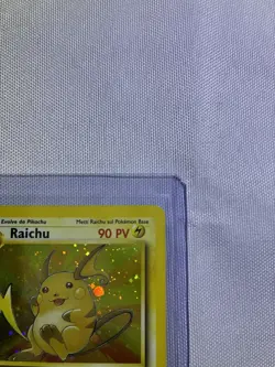 Pokemon Raichu Fossil Holo Rare 14/62 Unlimited Italian 1999 LP - Image 3