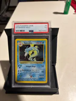 1999 POKEMON TCG GYARADOS BASE SET WOTC #6 6/102 CGC PSA 5 HOLO RARE CARD GRADED - Image 1