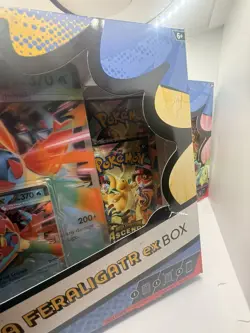 Pokemon TCG Ascended Heroes Deluxe Pin Collection New Sealed & Feraligatr ex - Image 3