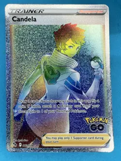 Candela (Secret) 083/078 Pokemon Go Holo rainbow rare - Image 1