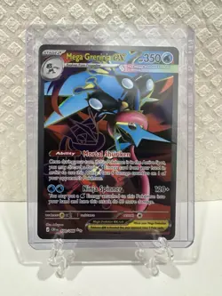 Pokemon TCG Chaos Rising Mega Greninja ex 100/86 Ultra Rare Holo Pack Fresh NM - Image 3